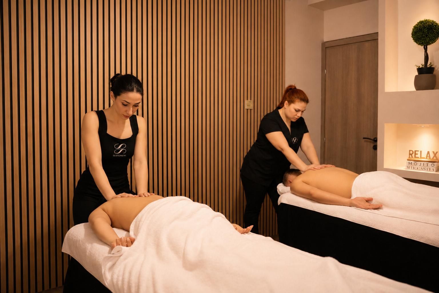 Couples Lomi Lomi Massage Journey at Sesto Senso, holistic wellness centre in Limassol