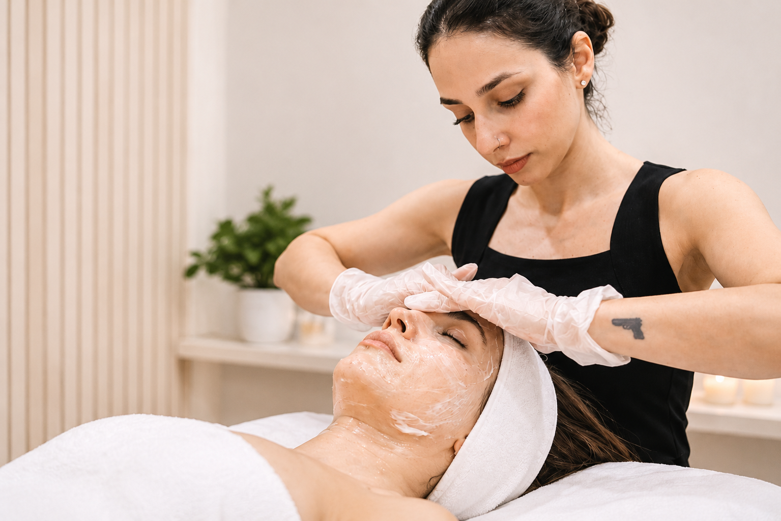 RF Face Lifting Treatment at Sesto Senso, holistic wellness centre in Limassol